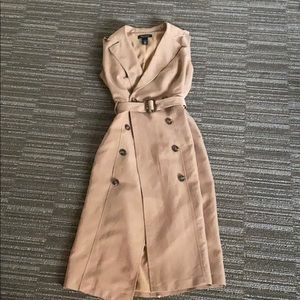 Camel Trench coat dress - White House Blac…